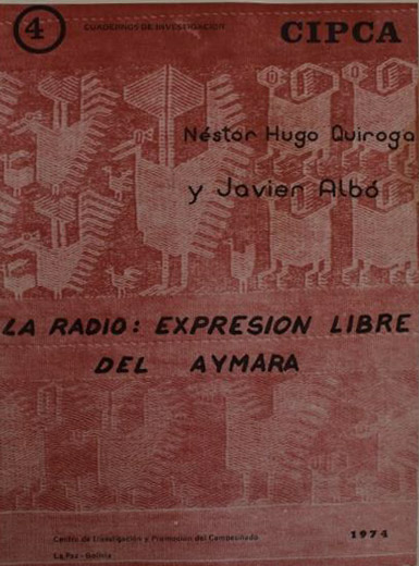 La radio como expresión libre del aymara (2º ed.)